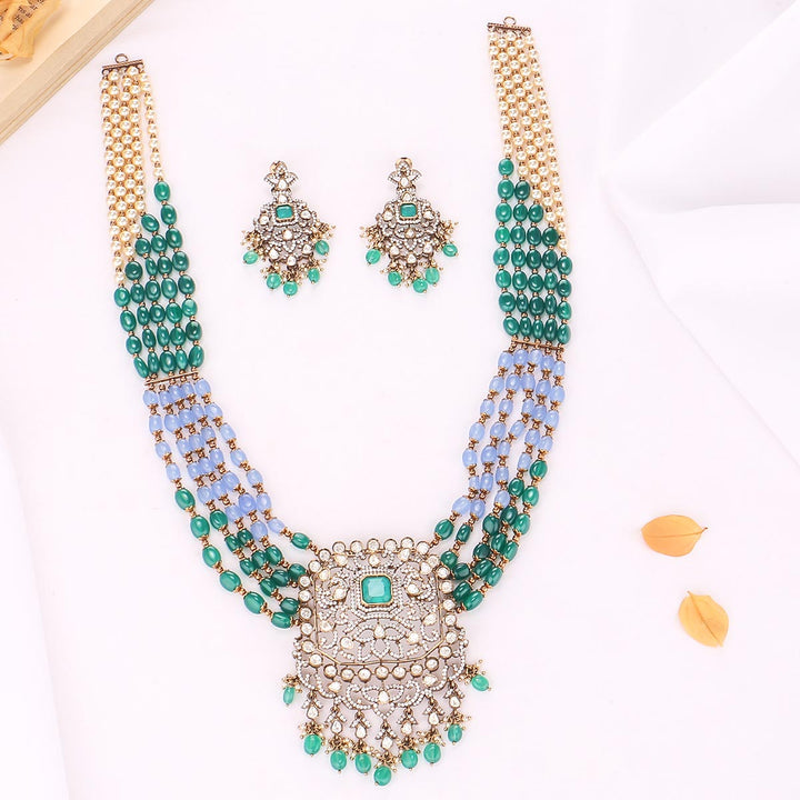 Luxe Victorian Long Necklace Set