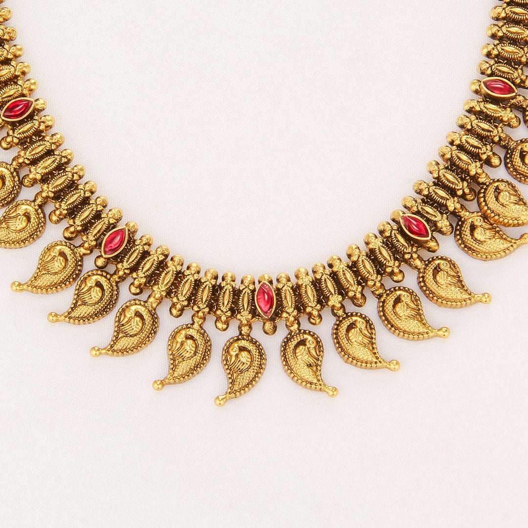 MangoMala Nagas Short Necklace