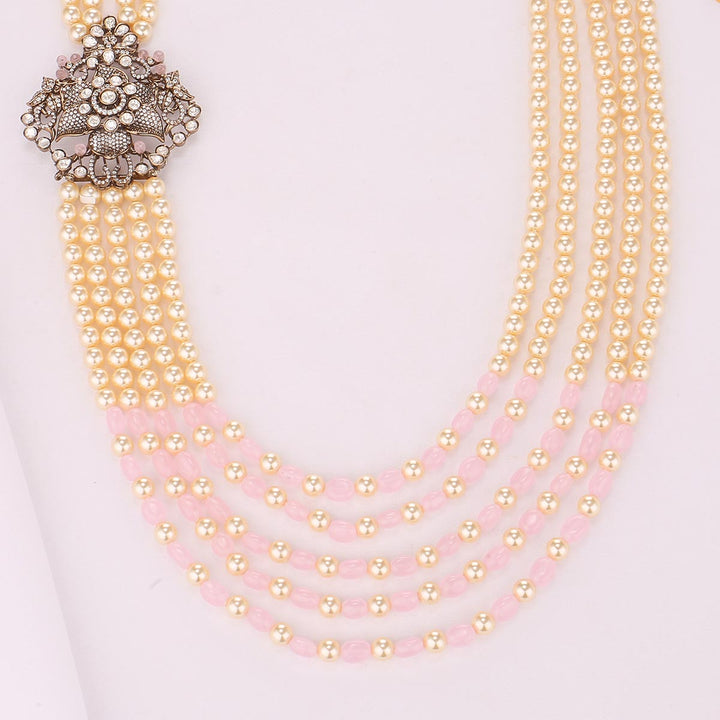Chic Glow Victorian Long Necklace Set