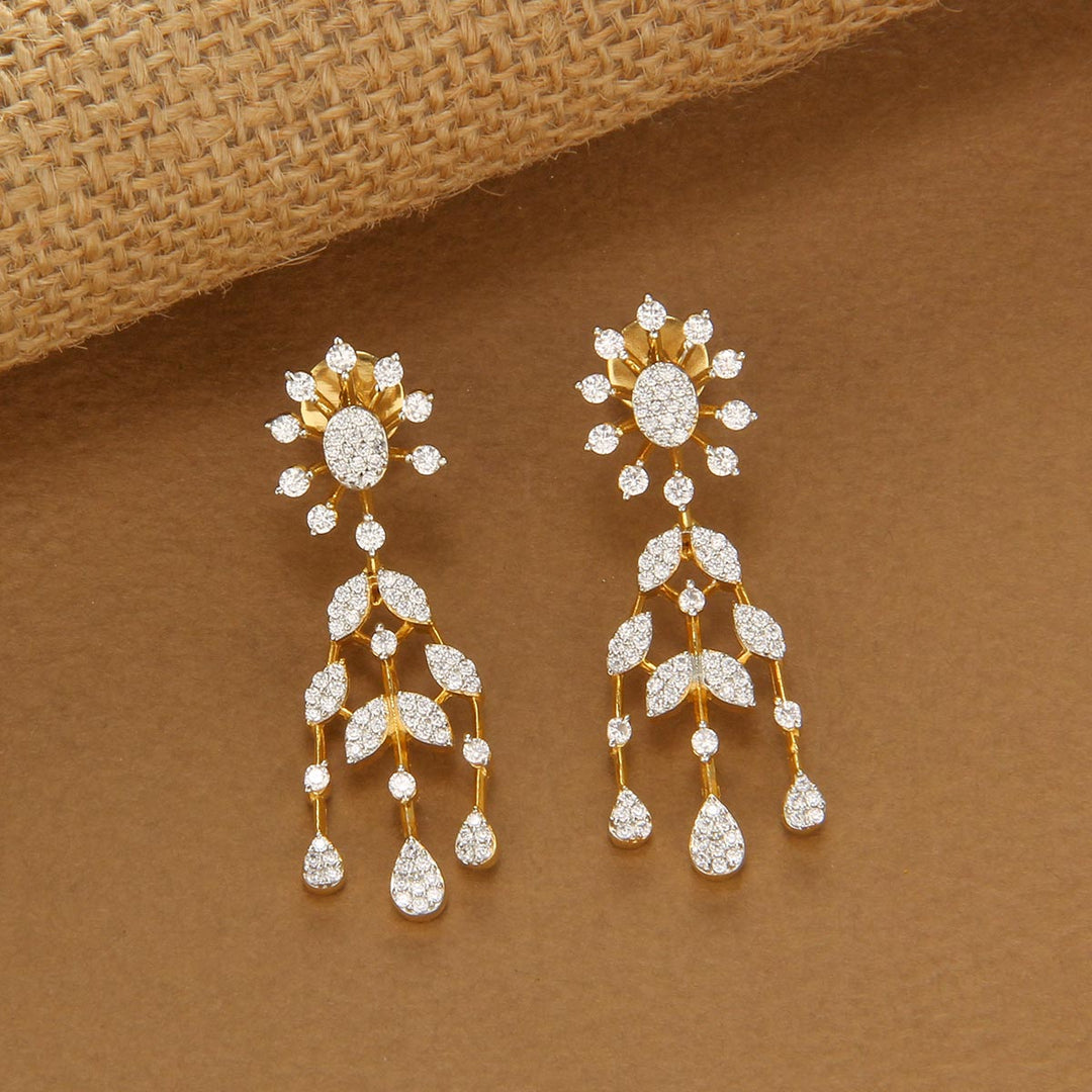 Ferina Diamond Short Necklace Set