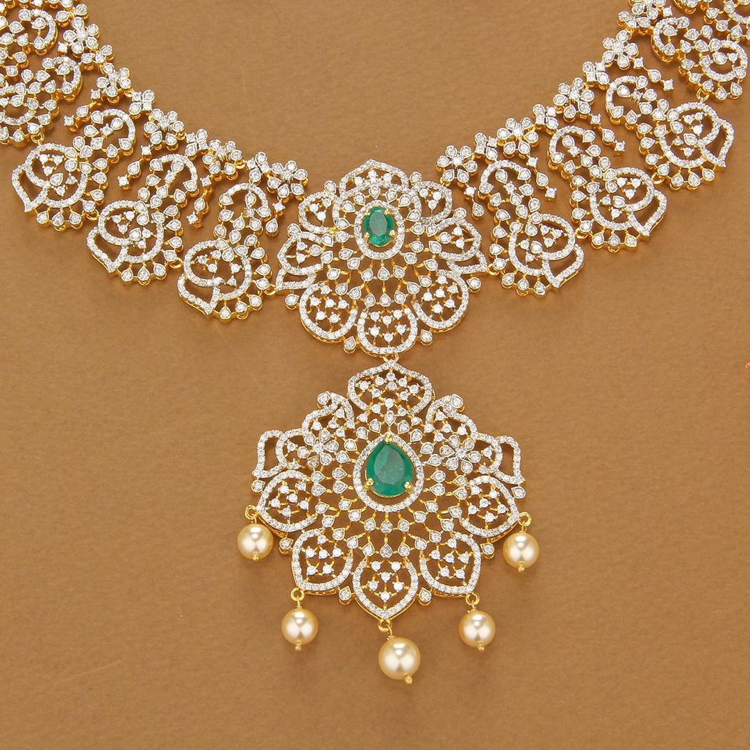 Chandrika Avikam Short Necklace Set