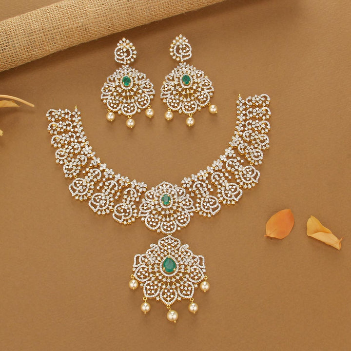 Chandrika Avikam Short Necklace Set