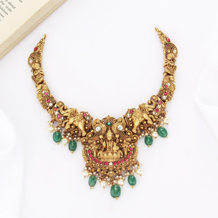Aathika Nagas Short Necklace