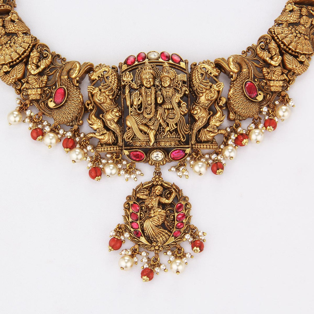 Shruthi Nagas Short Necklace