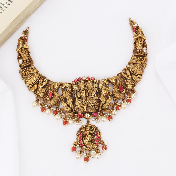 Shruthi Nagas Short Necklace