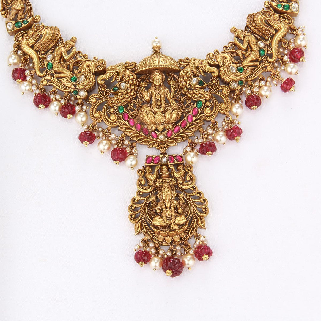Yamini Nagas Short Necklace