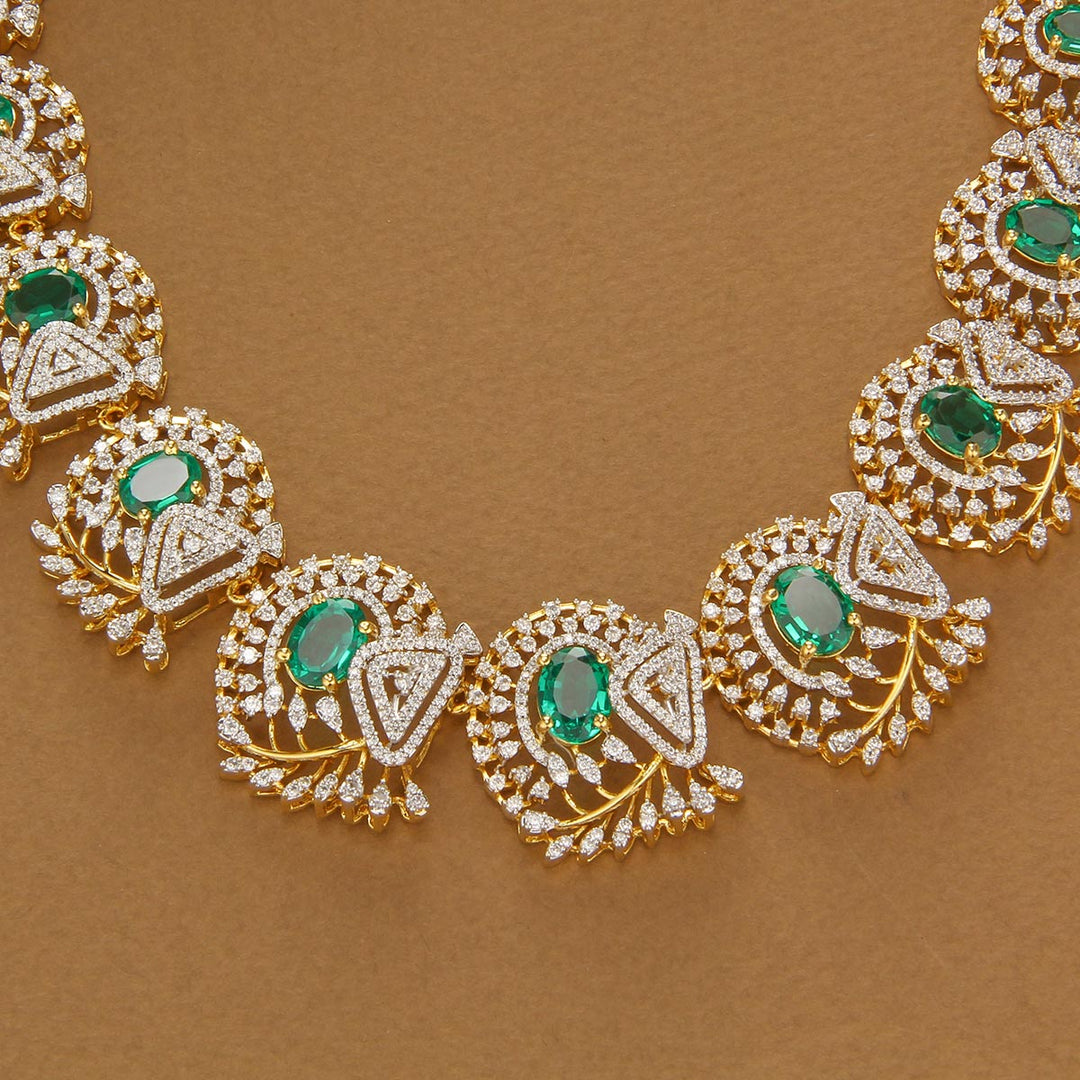 Tansiha Diamond Design Necklace