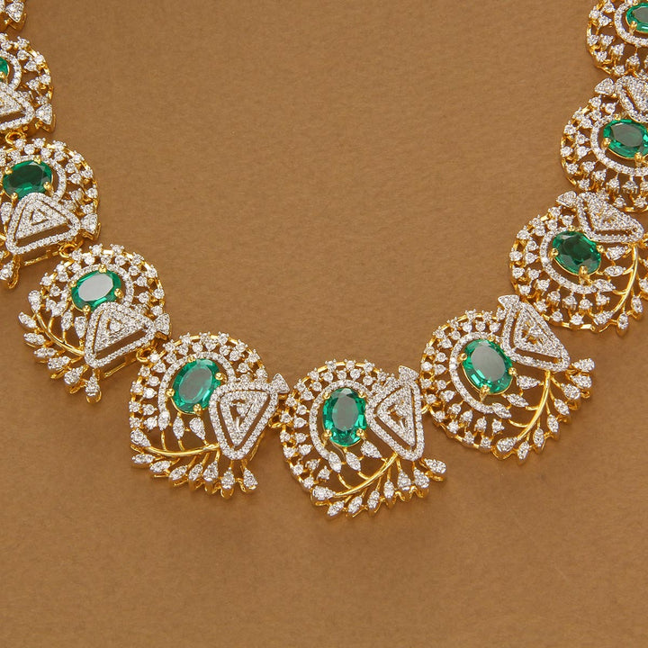 Tansiha Diamond Design Necklace