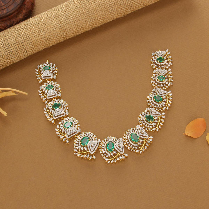 Tansiha Diamond Design Necklace