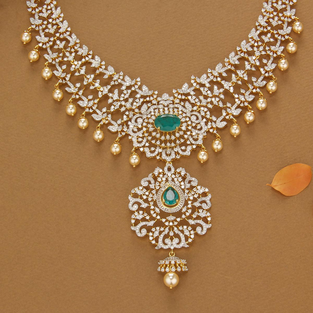 Sharinka Diamond Design Necklace
