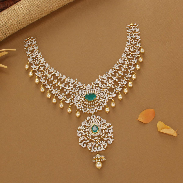 Sharinka Diamond Design Necklace