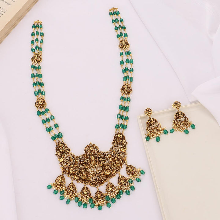 Sharika Nagas Long Necklace Set