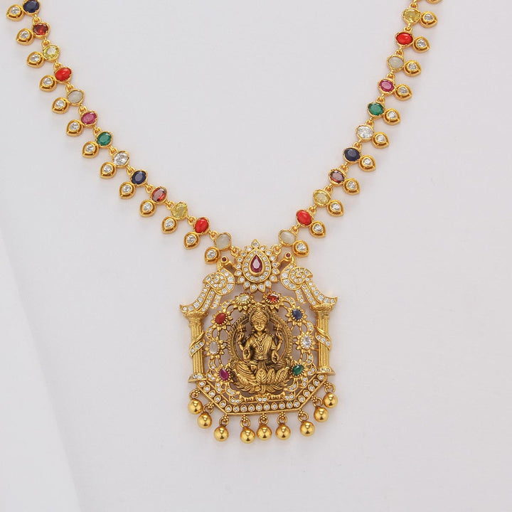 Multi Charm Long Necklace