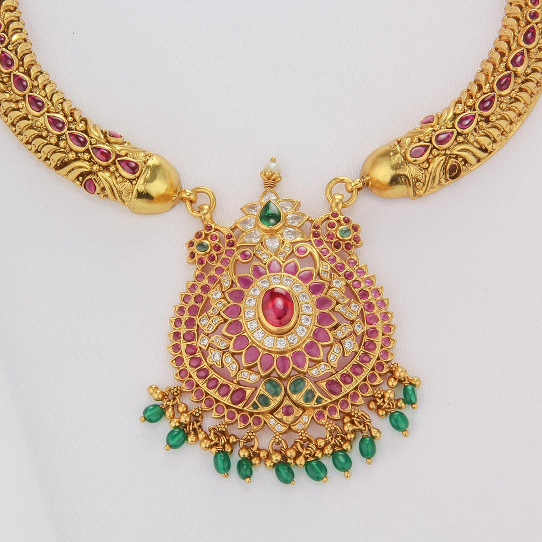 Shine Charm Short Necklace