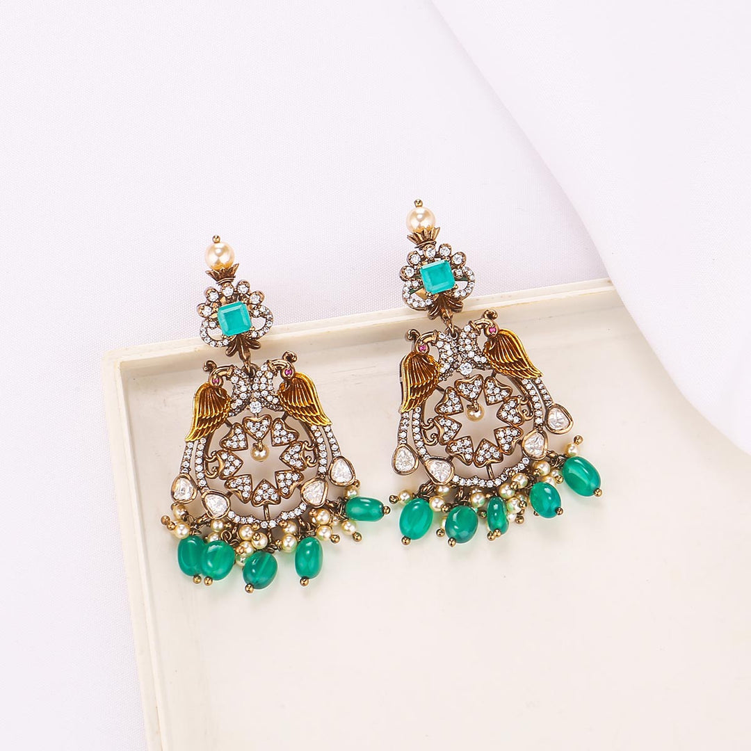 Ankitha Victorian Long Necklace Set