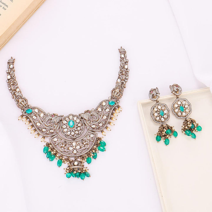 Shrisha Victorian Short Necklace Set