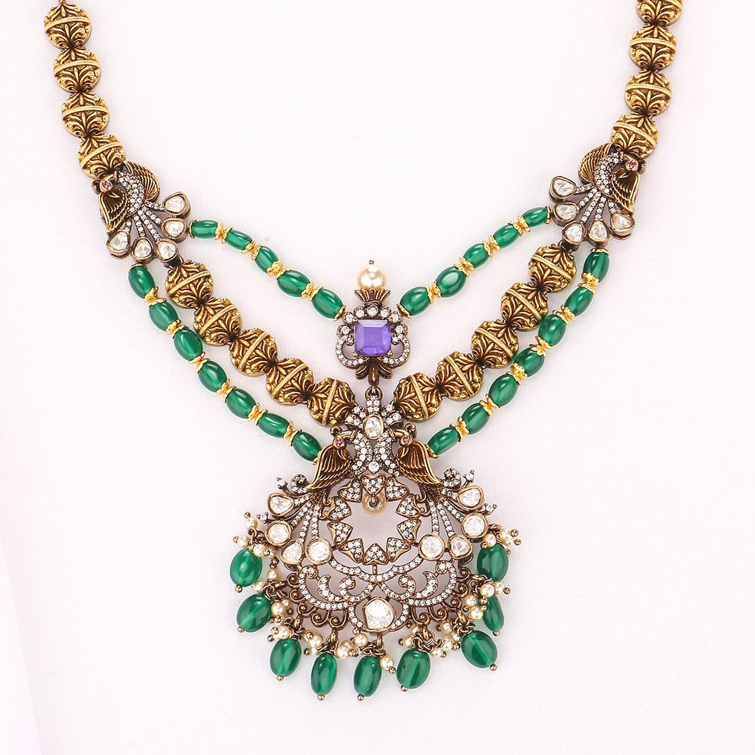 Vianika Victorian Long Necklace Set