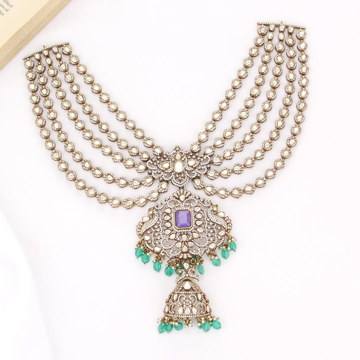 Exquisite Victorian Long Necklace Set