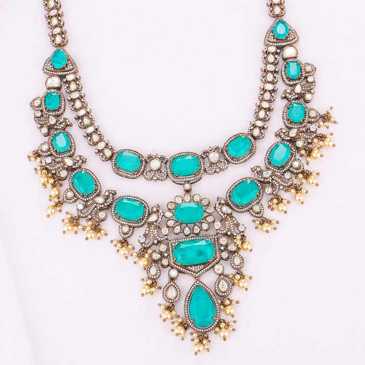 Charvitha Victorian Long Necklace Set