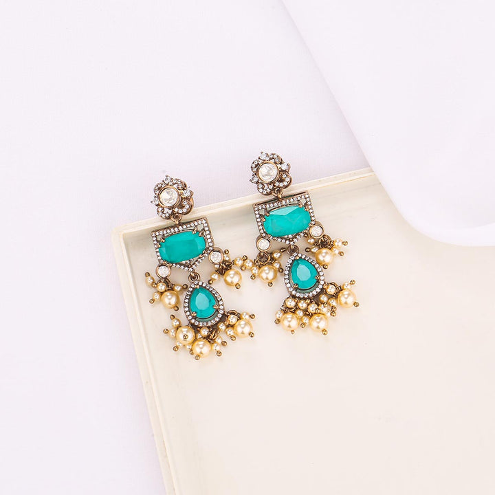 Charvitha Victorian Long Necklace Set