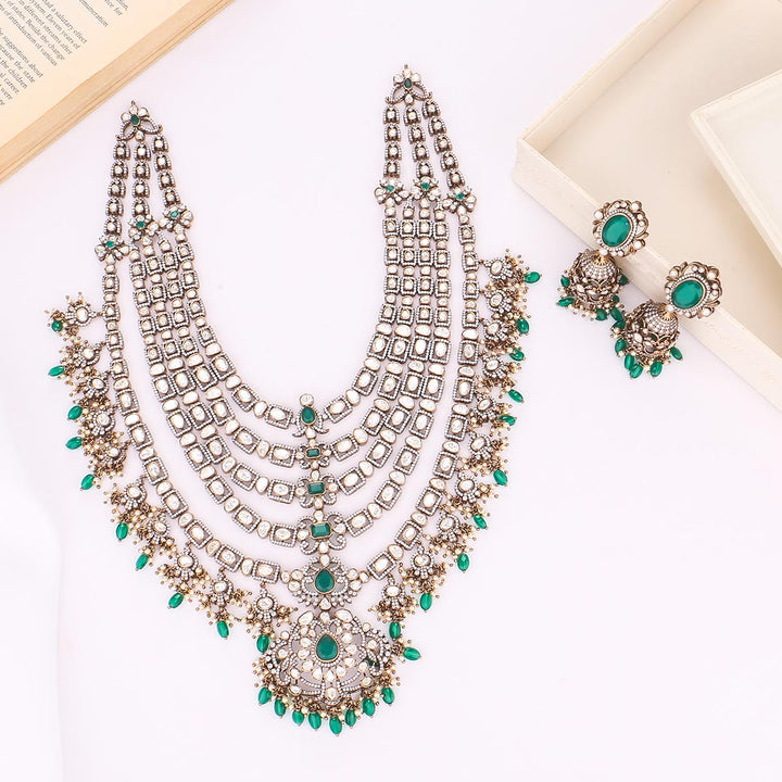 Multi-Layer Victorian Long Necklace Set