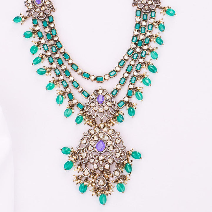 Vithisha Victorian Long Necklace Set