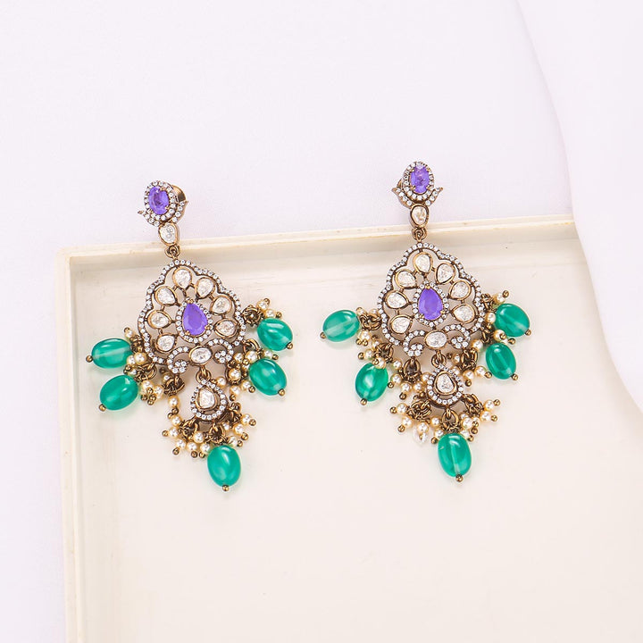 Vithisha Victorian Long Necklace Set