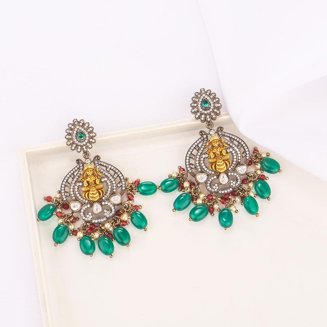 Ananya Victorian Long Necklace Set