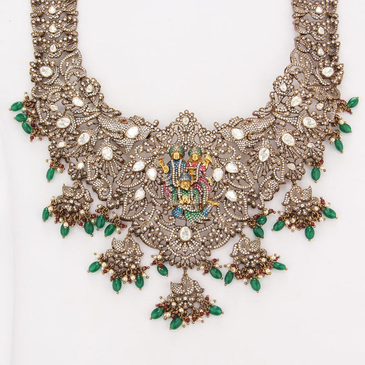 Taahira Victorian Long Necklace Set