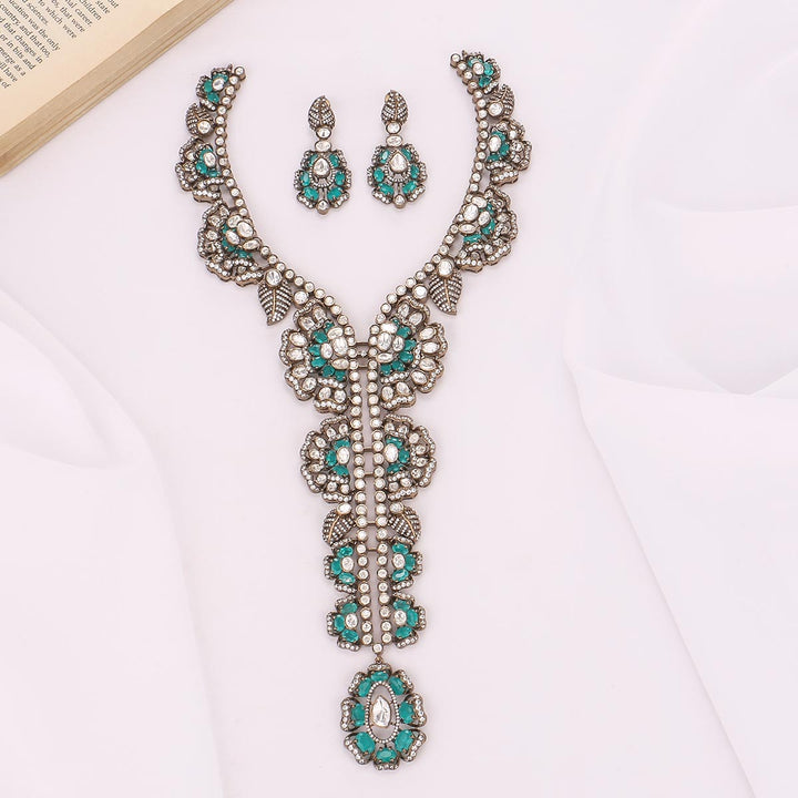 Spectacular Victorian Long Necklace Set