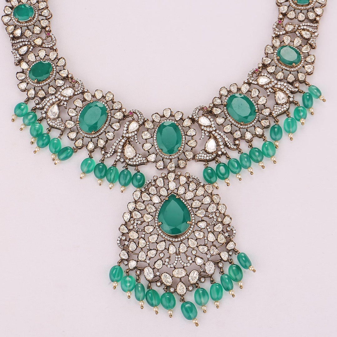 Aditrika Victorian Long Necklace Set