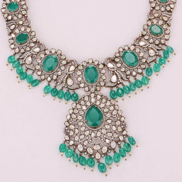 Aditrika Victorian Long Necklace Set