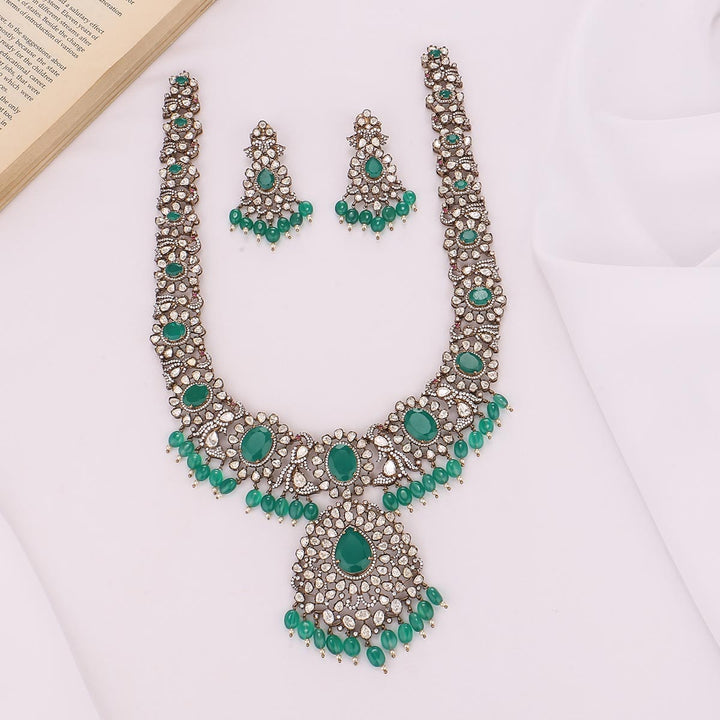Aditrika Victorian Long Necklace Set