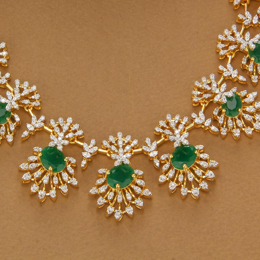 Mithra Avikam Short Necklace Set