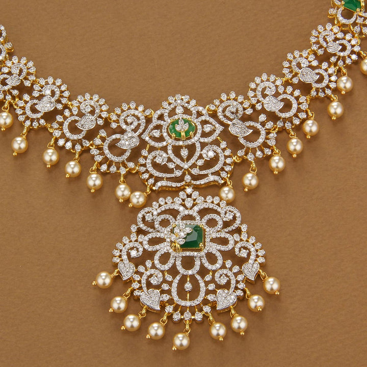 Rihaana Avikam Short Necklace Set