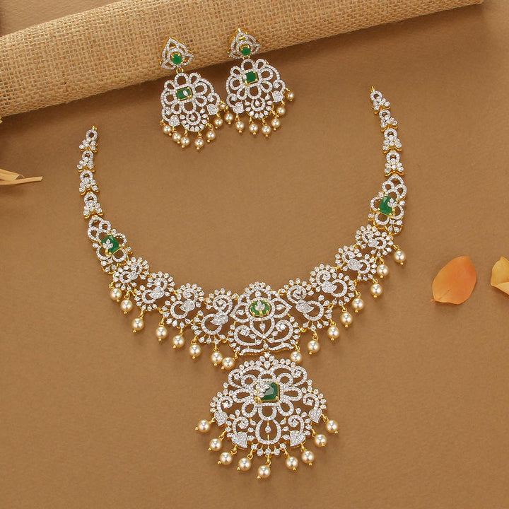 Rihaana Avikam Short Necklace Set