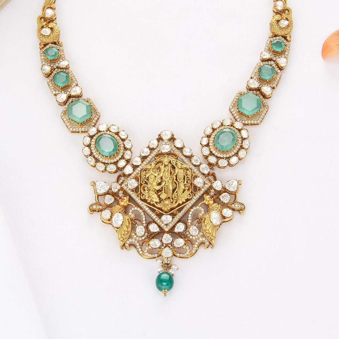 Divine Spark Short Necklace Set