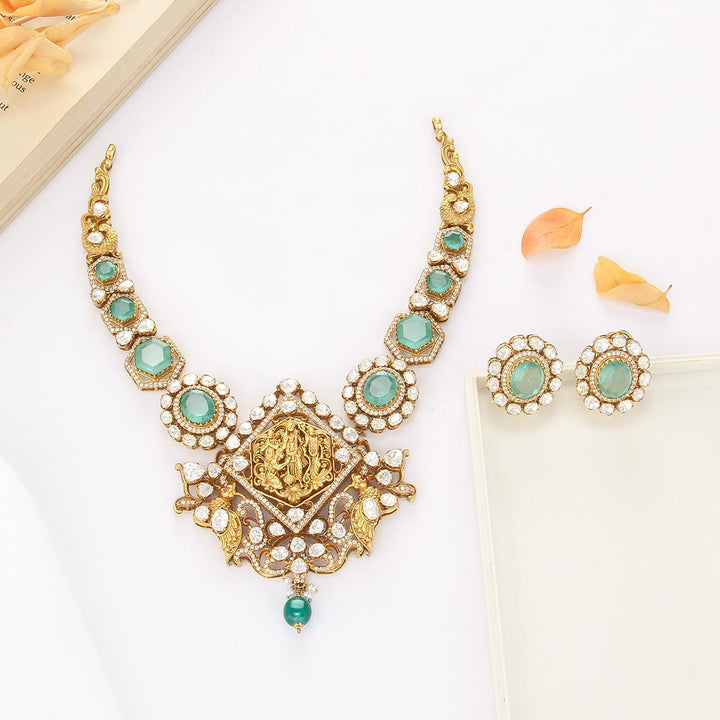 Divine Spark Short Necklace Set