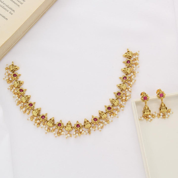 Little Charm Nagas Short Necklace Set
