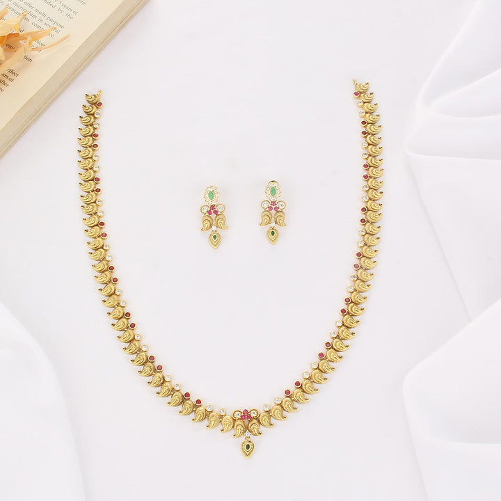 Srinikha Long Necklace Set