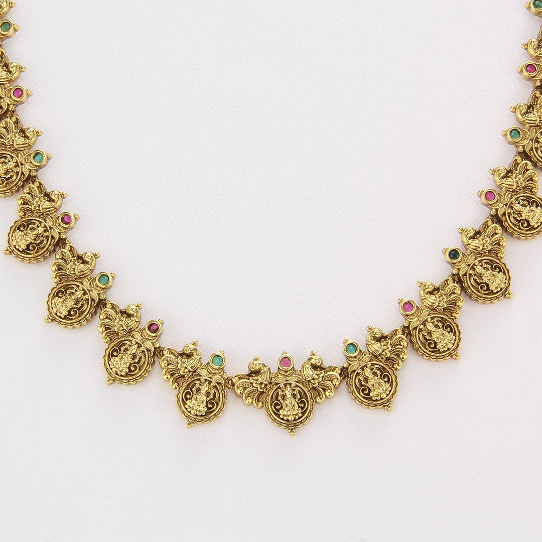 Eternal Glow Long Necklace Set