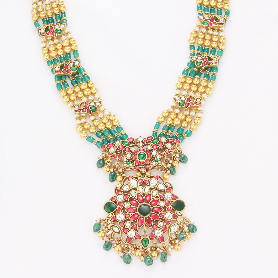 Samudra Kundan Long Necklace