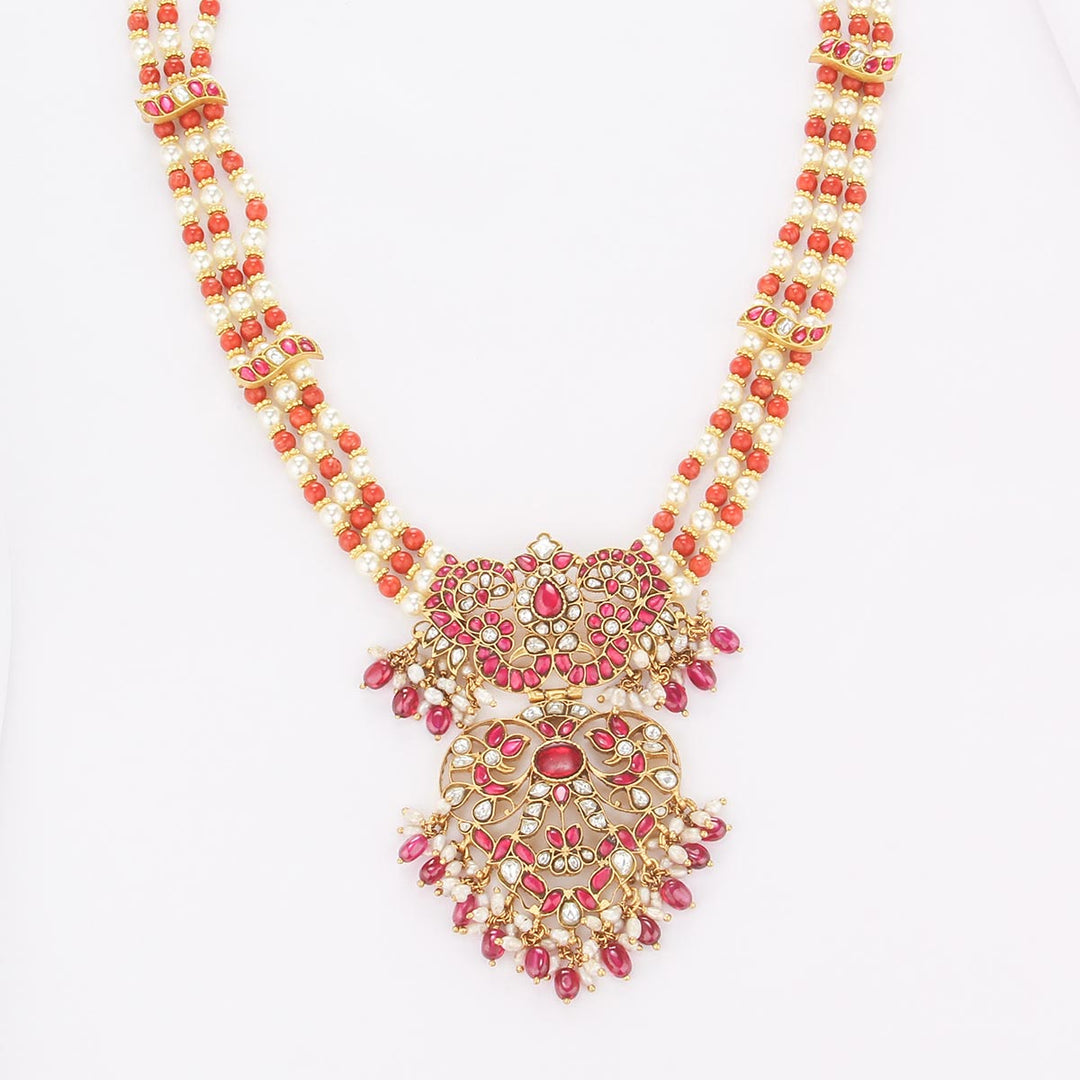 Vidhya Kundan Long Necklace