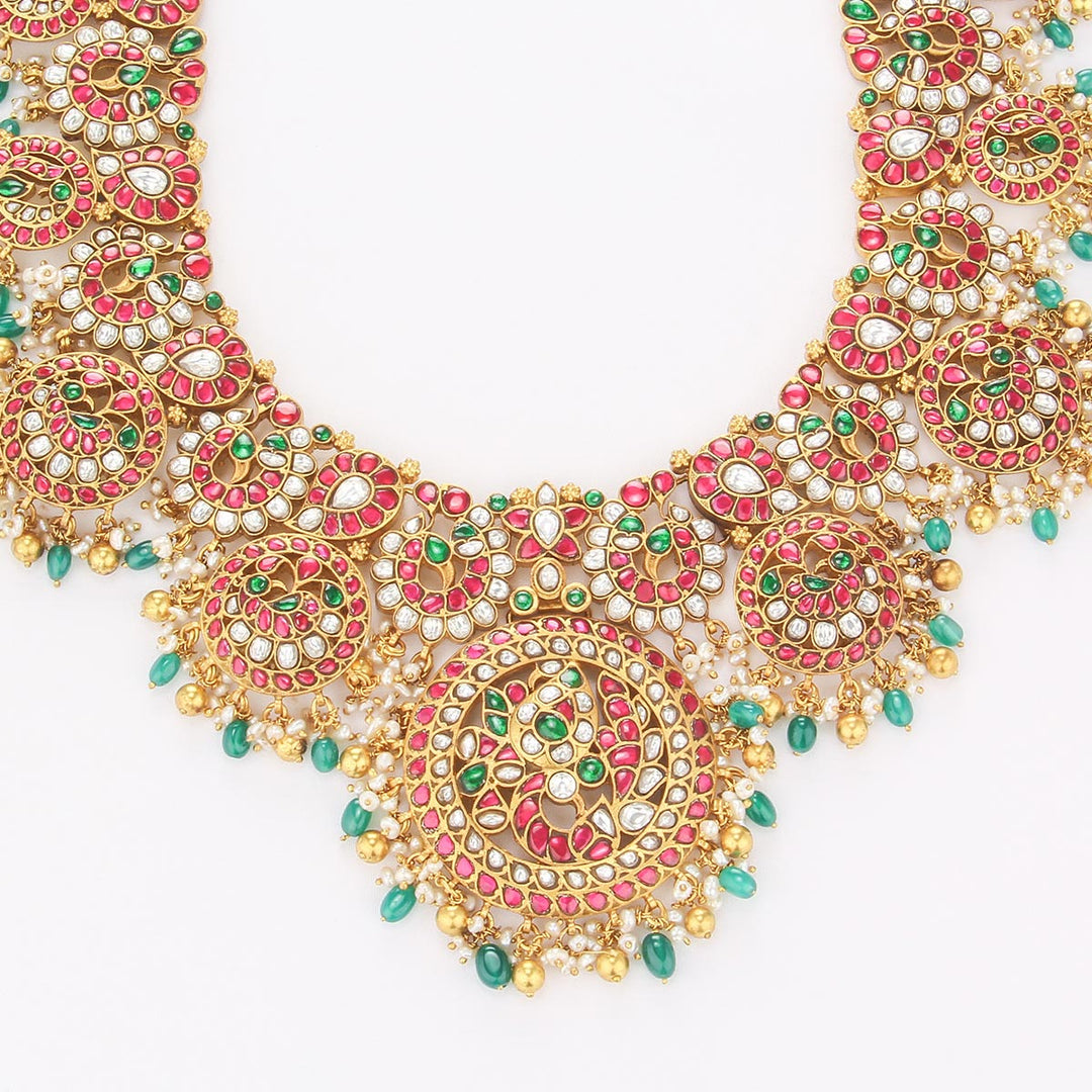 Grand Lovely Kundan Long Necklace