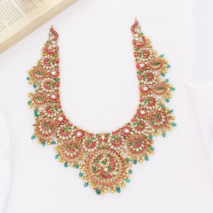 Grand Lovely Kundan Long Necklace