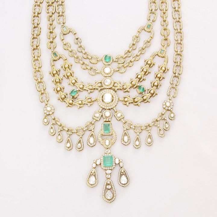 Bridal Long Necklace Set