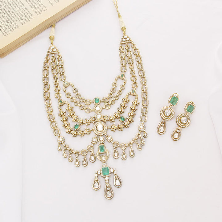 Bridal Long Necklace Set