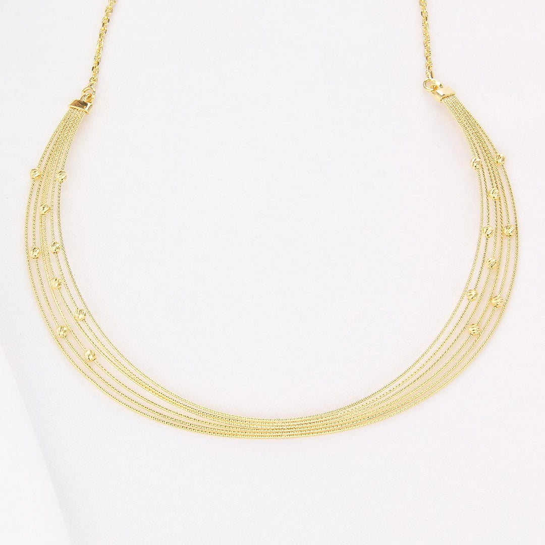 Dainty Charm Hasli Necklace