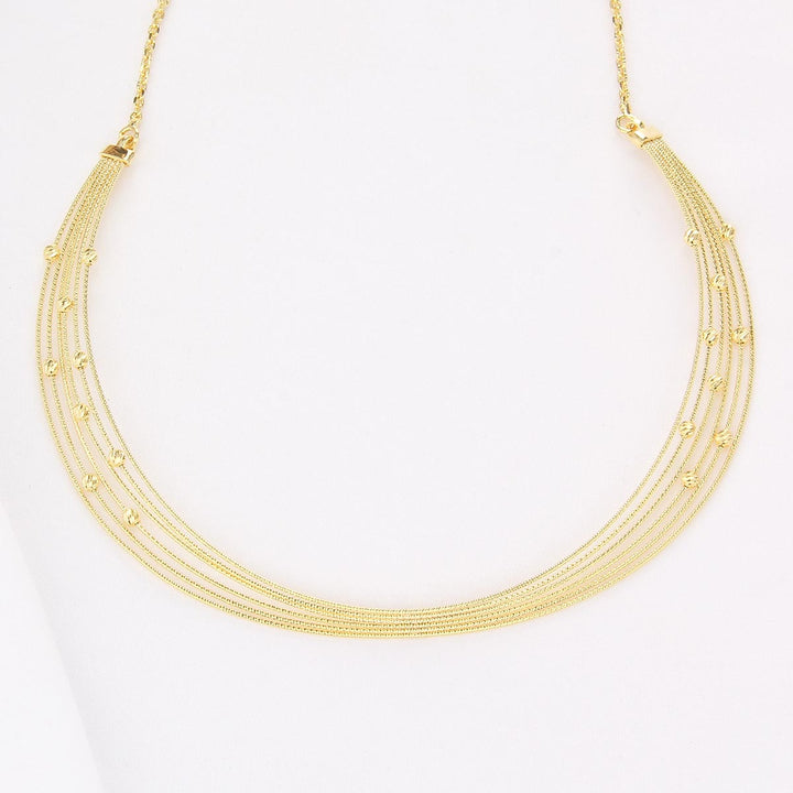 Dainty Charm Hasli Necklace