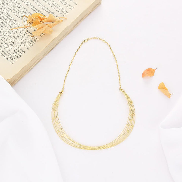 Dainty Charm Hasli Necklace